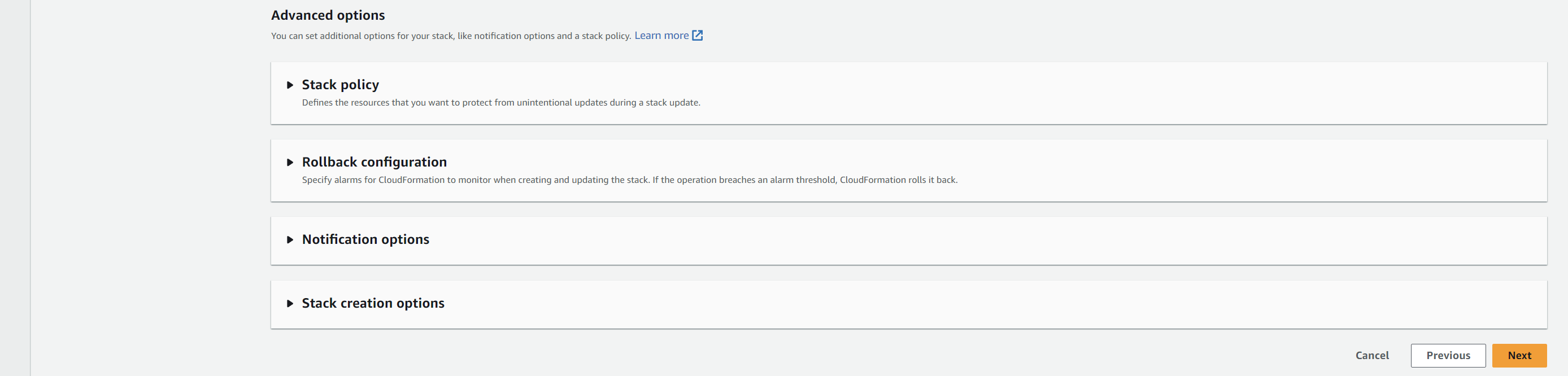 CloudFormation Stacks