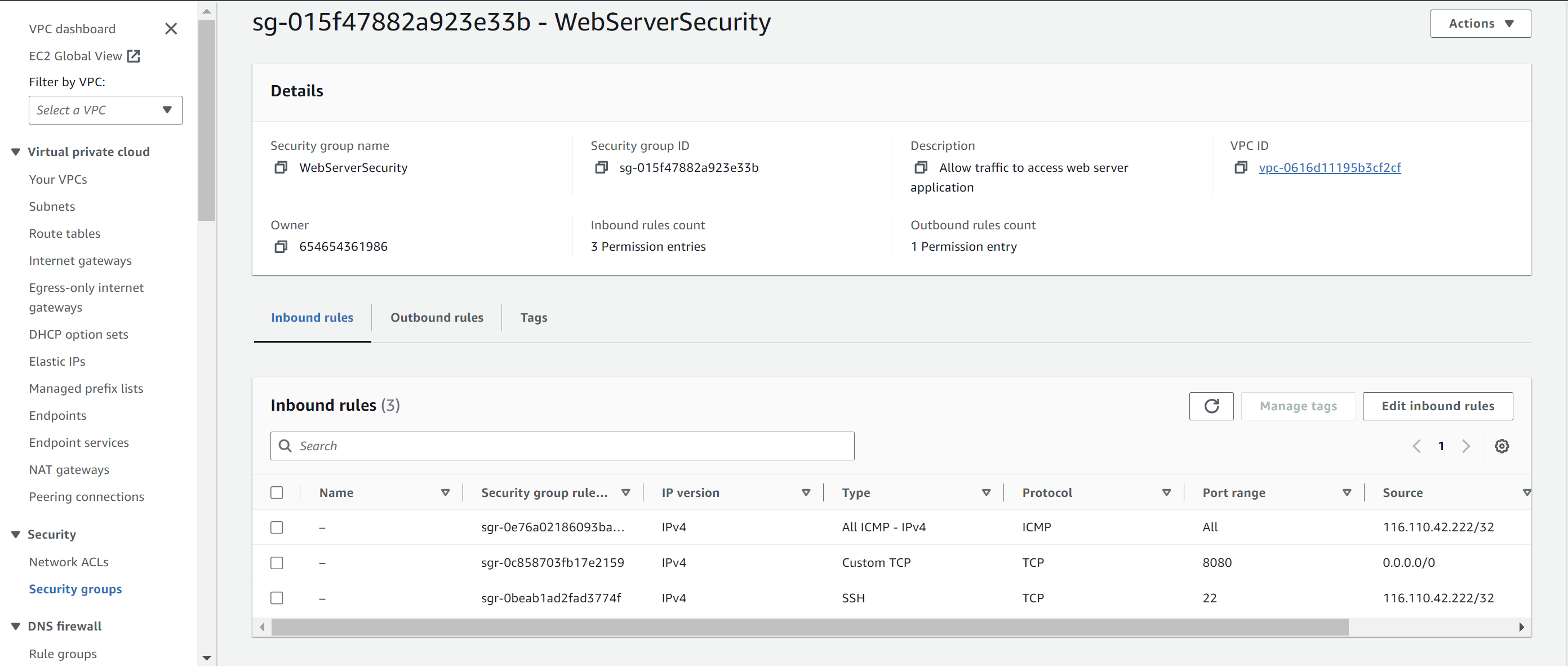 Security Group